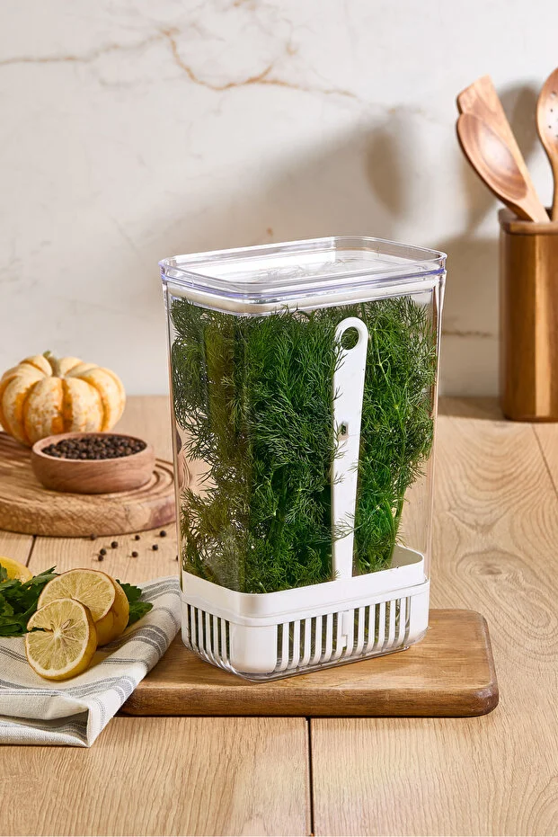 Yeşillik Saklama Kabı 2'li Set – 2900 ml | Sebze Saklama & Buzdolabı Tazeleyici Kutu Yeşillik Saklama Kabı 2'li Set – 2900 ml | Sebze Saklama & Buzdolabı Tazeleyici Kutu